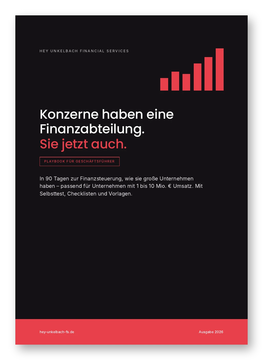 Cover Playbook Finanzabteilung